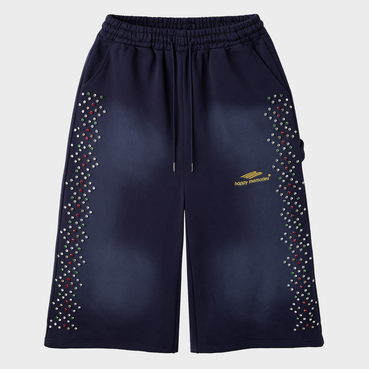 CRYSTAL 3/4 SHORT (NAVY)