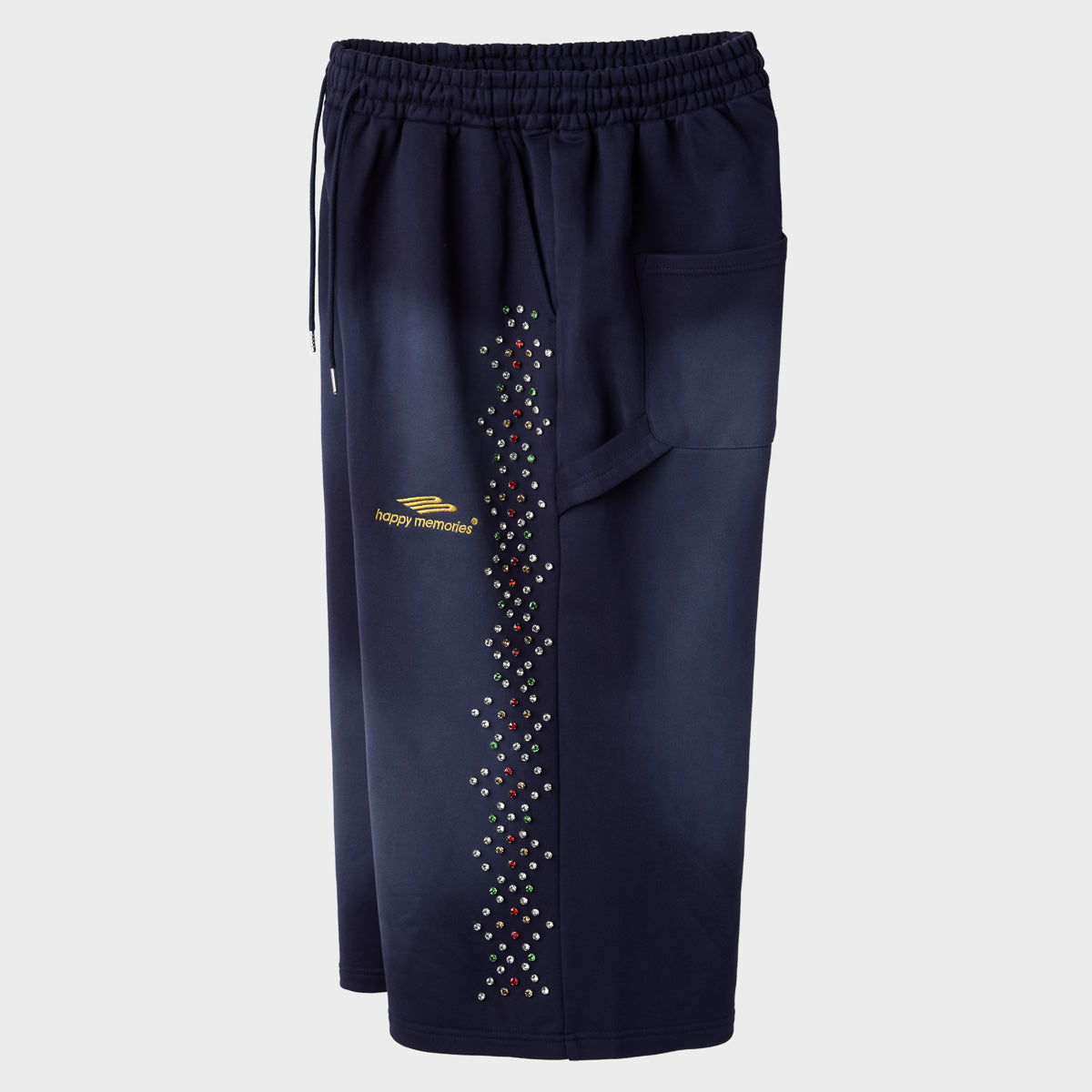 CRYSTAL 3/4 SHORT (NAVY)