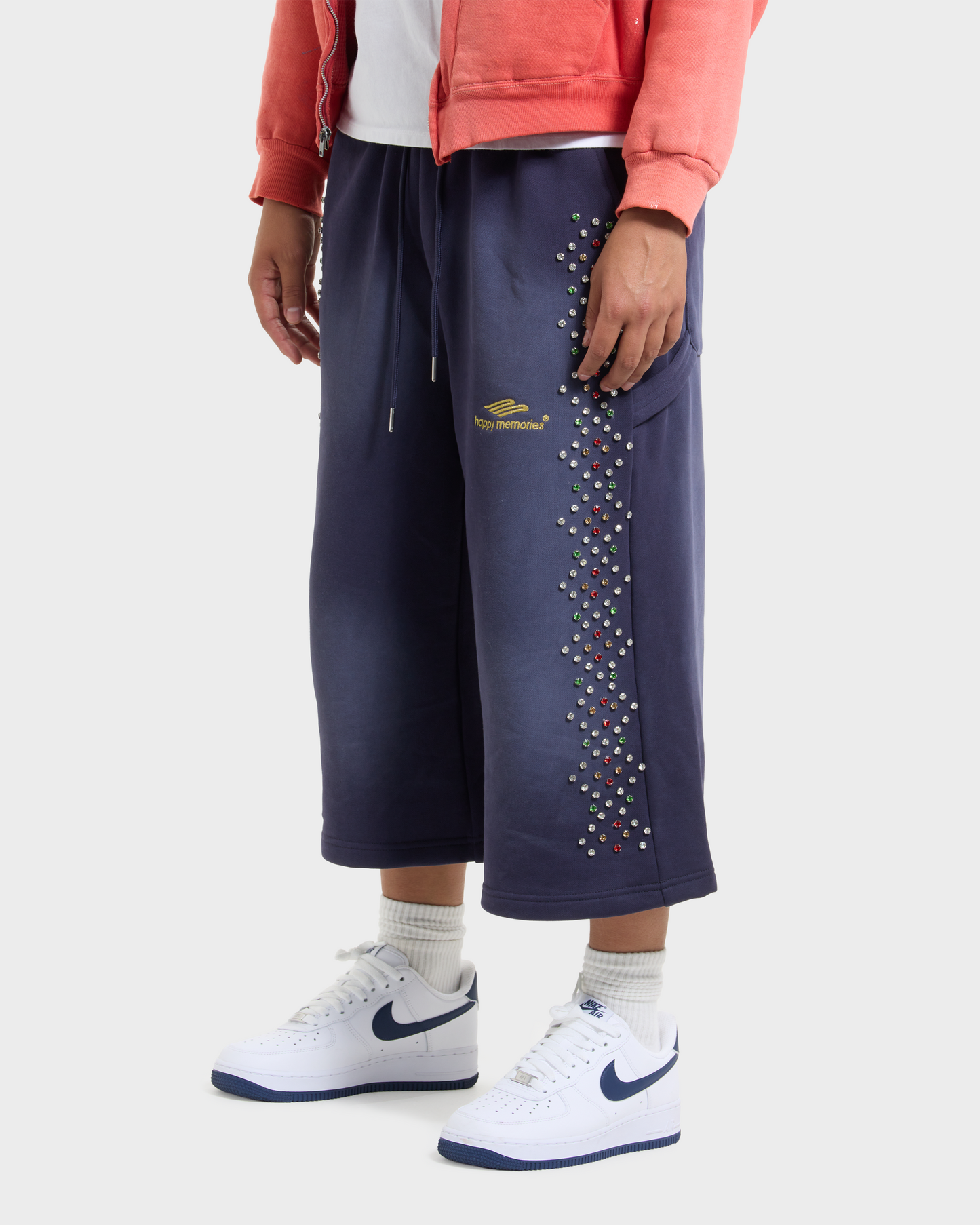 CRYSTAL 3/4 SHORT (NAVY)