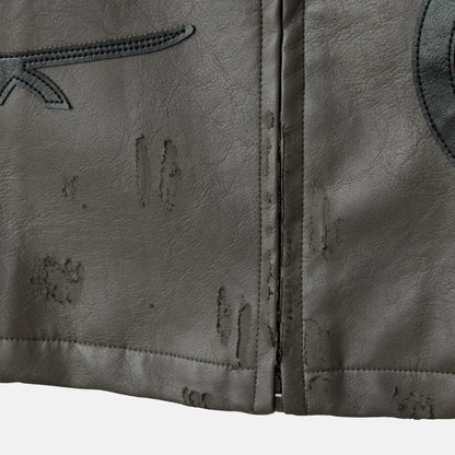 LEATHER MOTEAUX JACKET