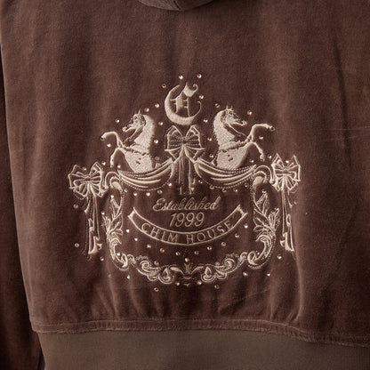 CHIM HOUSE VELOUR TOP