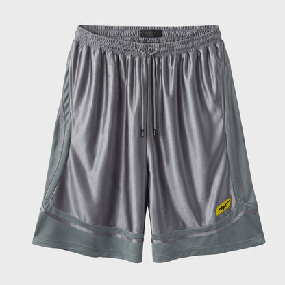 GREY MIXTAPE SHORTS