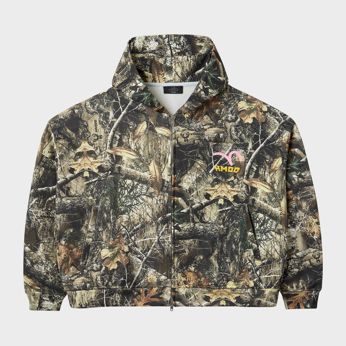 CAMO POCKET HOODIE