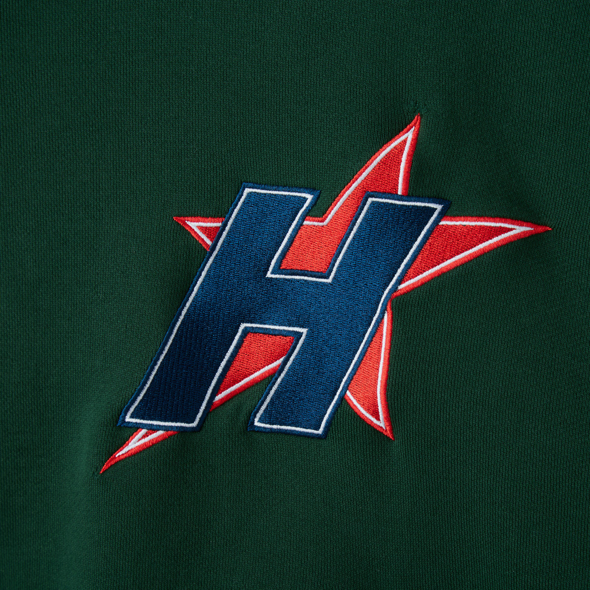 GREEN H-STAR HOODIE