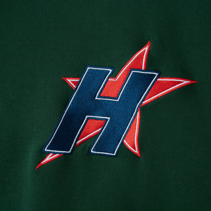 GREEN H-STAR HOODIE