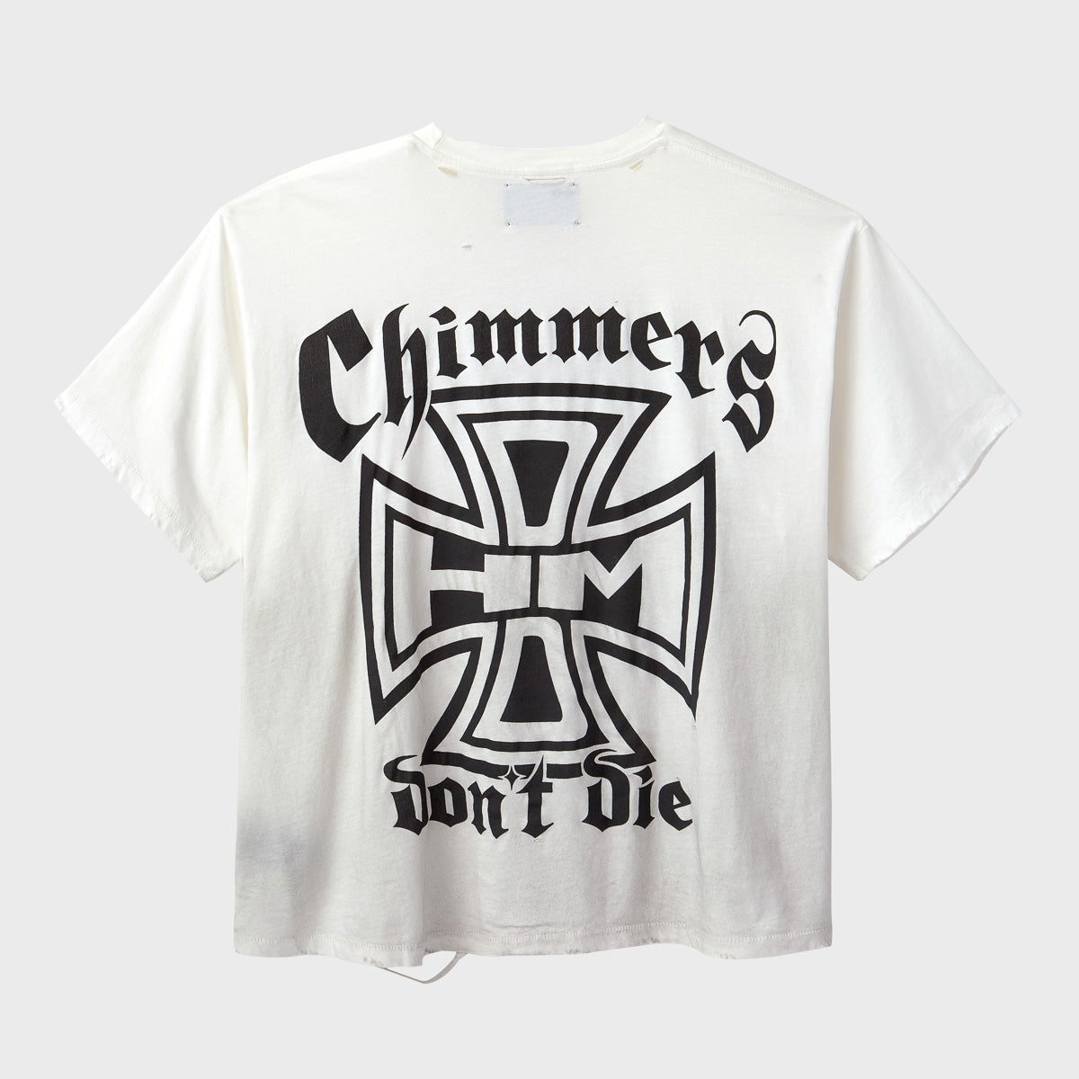 CHIMMERS GHOST POCKET TEE (WHITE)
