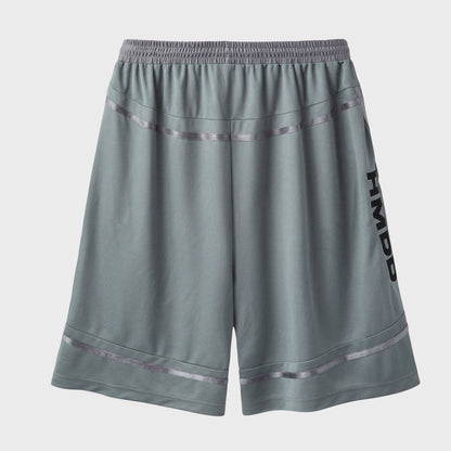 GREY MIXTAPE SHORTS