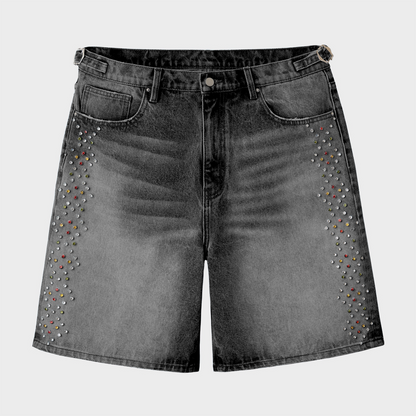 H-STAR CRYSTAL JORT (WASHED BLACK)