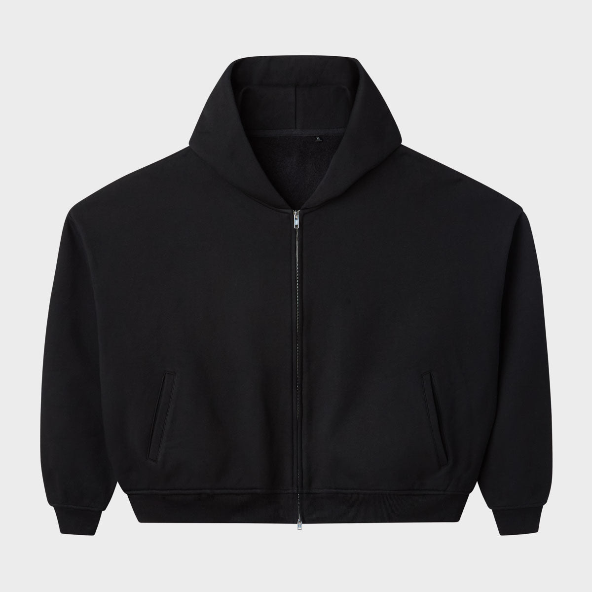ZIP UP BLACK BLANK