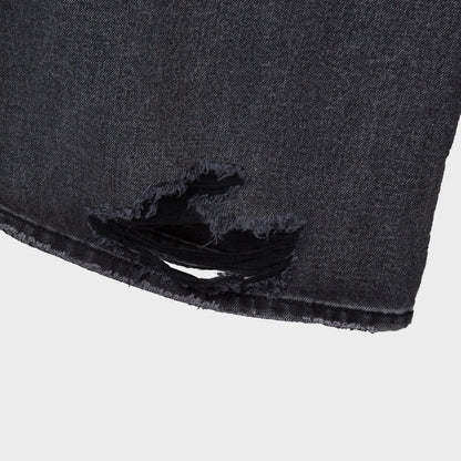 CRYSTAL H-STAR BAGGIES (BLACK)