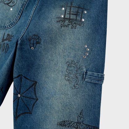 GRAFFITI JORTS