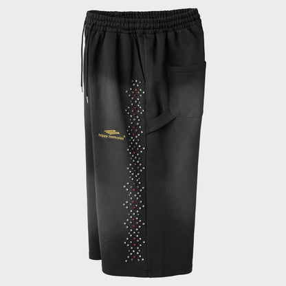 CRYSTAL 3/4 SHORT (BLACK)