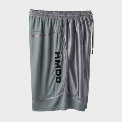 GREY MIXTAPE SHORTS
