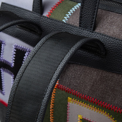 PATCHWORK BOX BAG