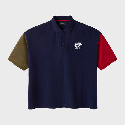 COLOR BLOCK POLO
