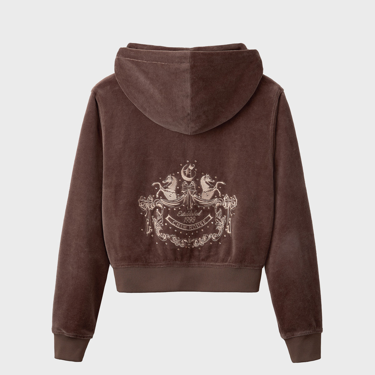 CHIM HOUSE VELOUR TOP