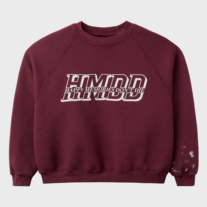 BURGUNDY CLUB CREWNECK