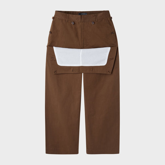 BROWN CHEF PANT