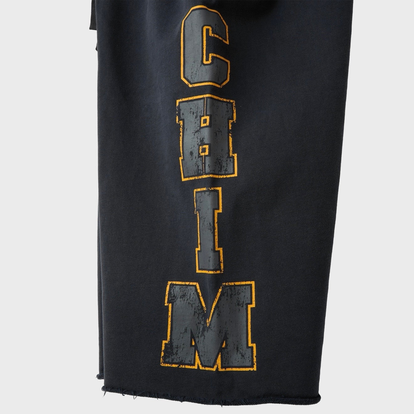 BLACK ARMY SWEATSHORT