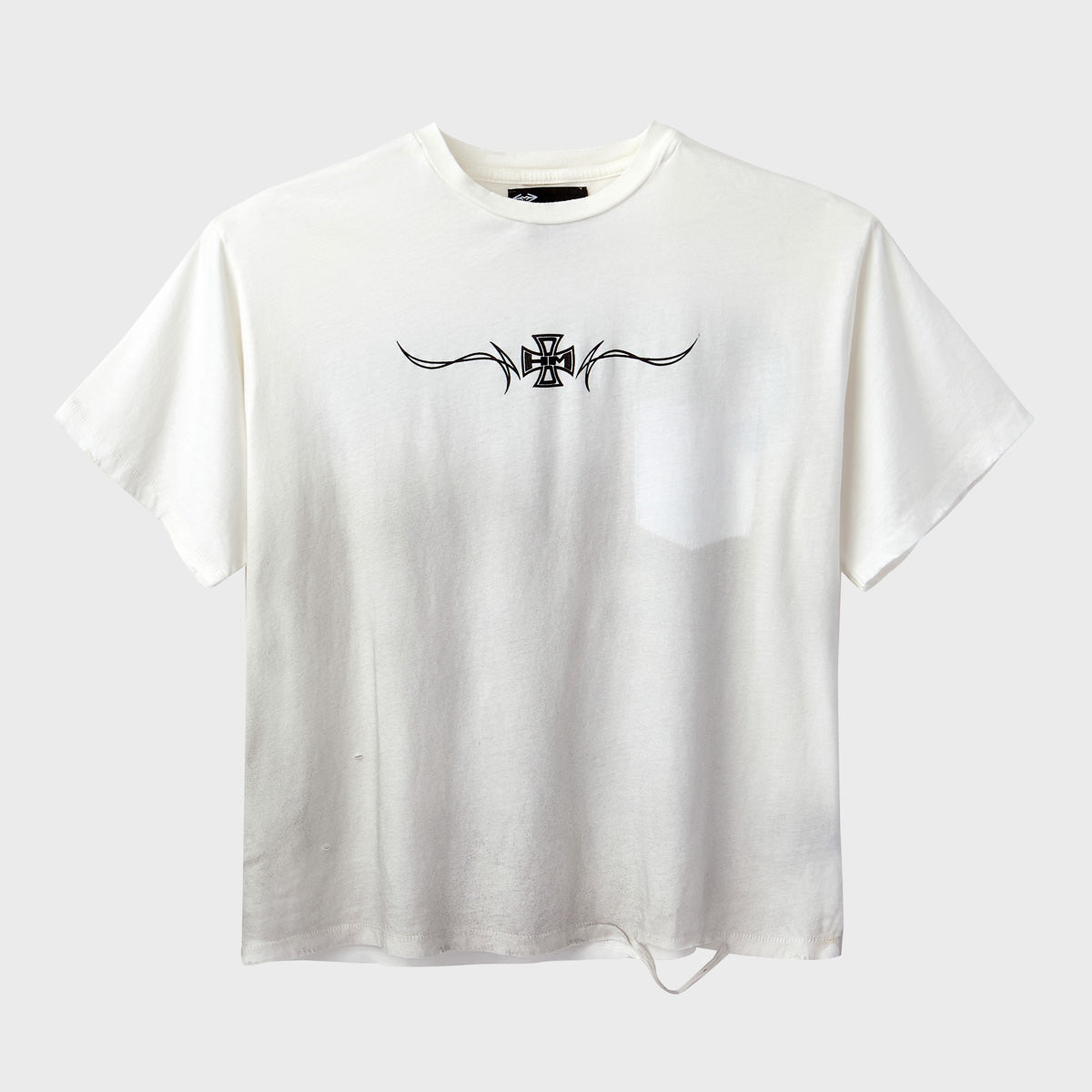 CHIMMERS GHOST POCKET TEE (WHITE)