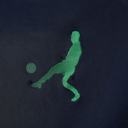 L&F BRASIL ZIP UP (DESTROYED NAVY)