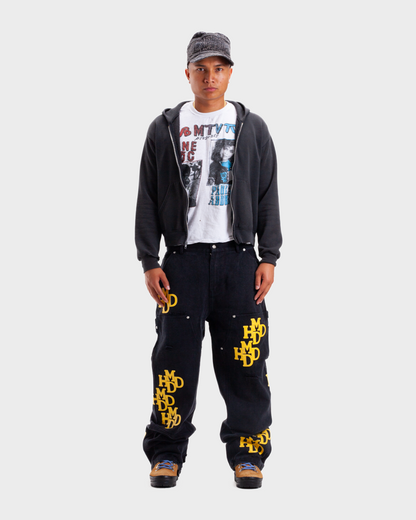 YELLOW PATCH PANT