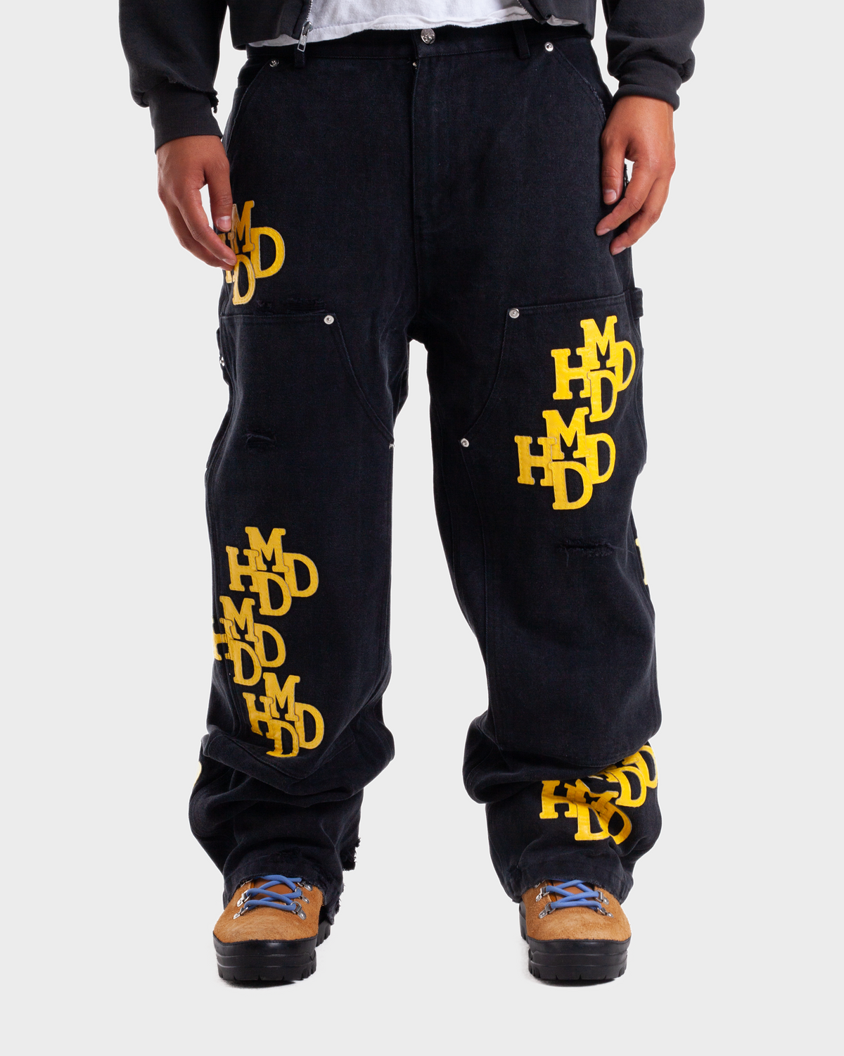 YELLOW PATCH PANT